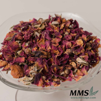 Rose Buds & Petals, Red