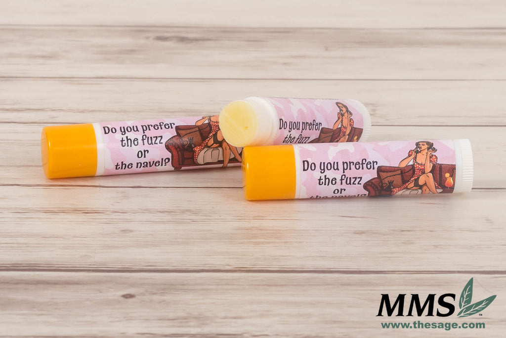Do You Want the Fuzz or the Navel? A Delectable Lip Balm