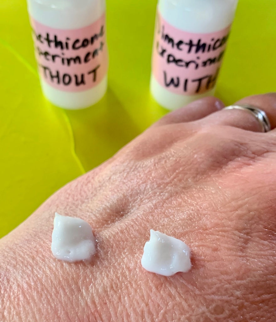 What Does Dimethicone Change in a Lotion?