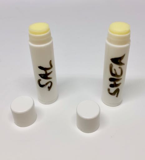Shea Butter-Sal Butter Comparison Lip Balm