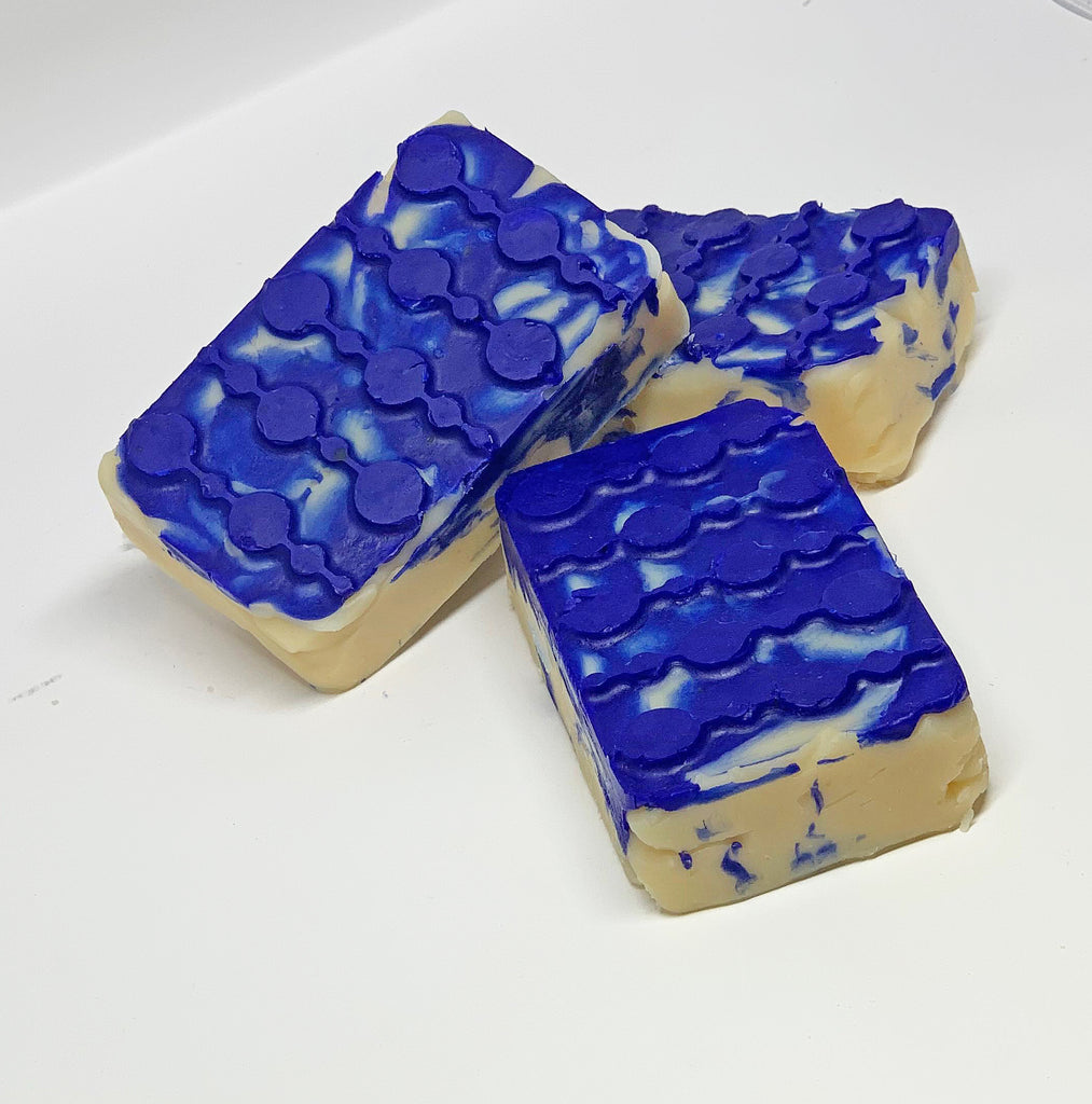 Ultramarine Blue: Wild About Blueberries Soap, Take 1