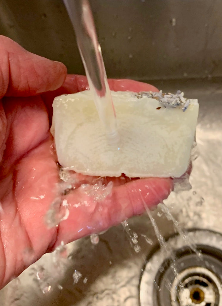 Lather Report for No Coconut Oil Soap