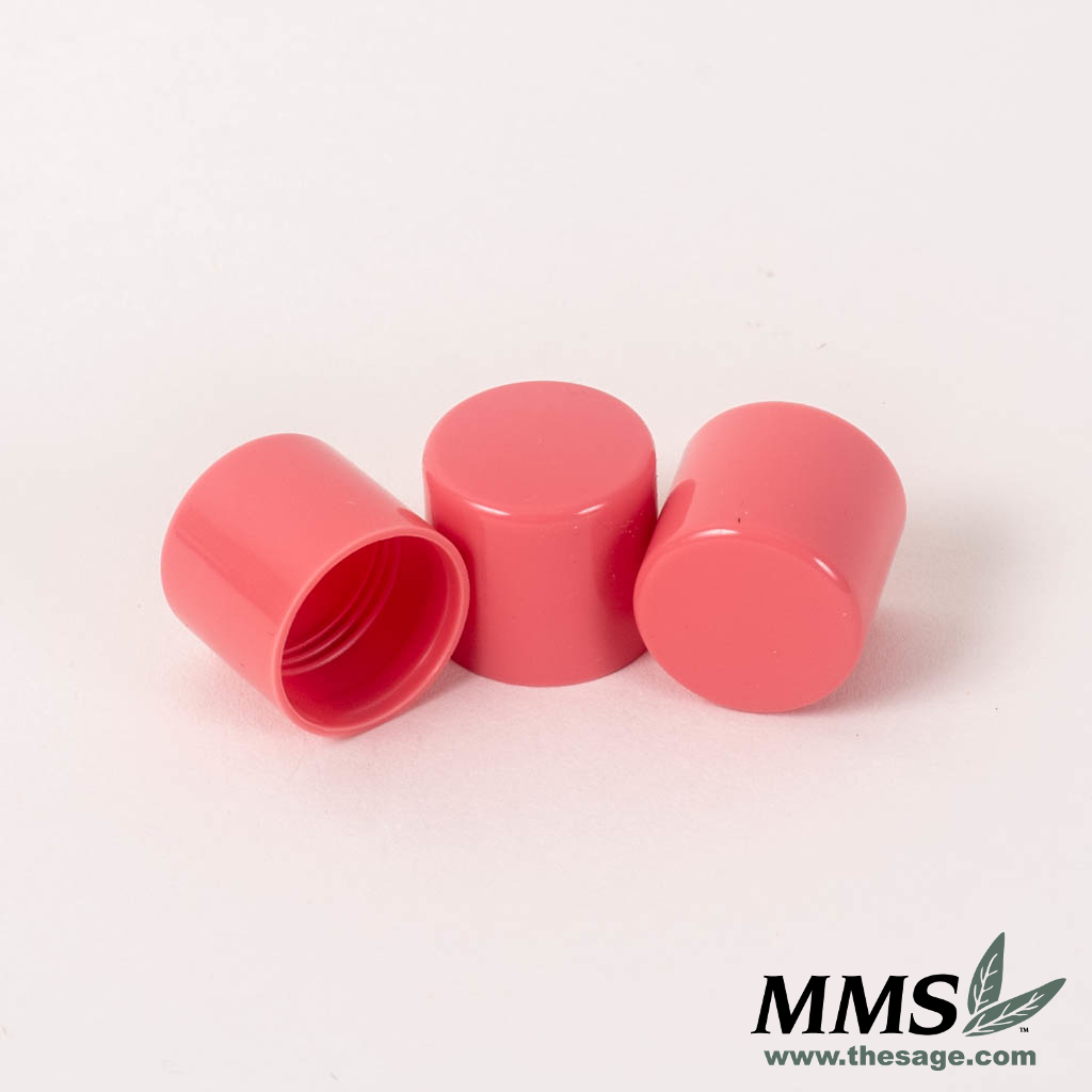 Tube Caps, Posh Pink 10 pack