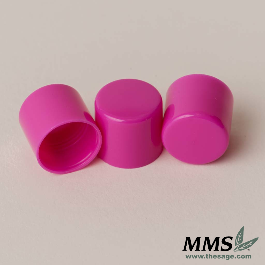 Tube Caps, Pink 10 pack