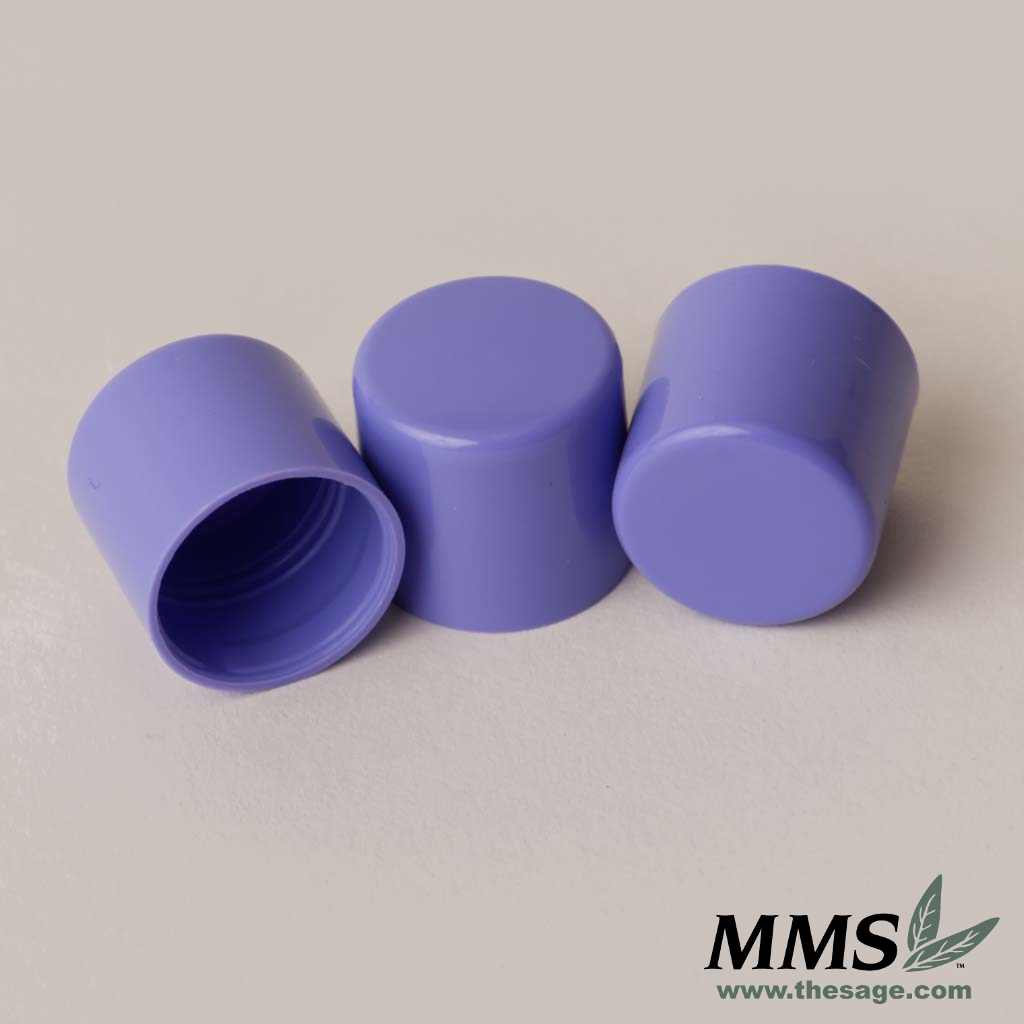 Tube Caps, Lavender 10 pack