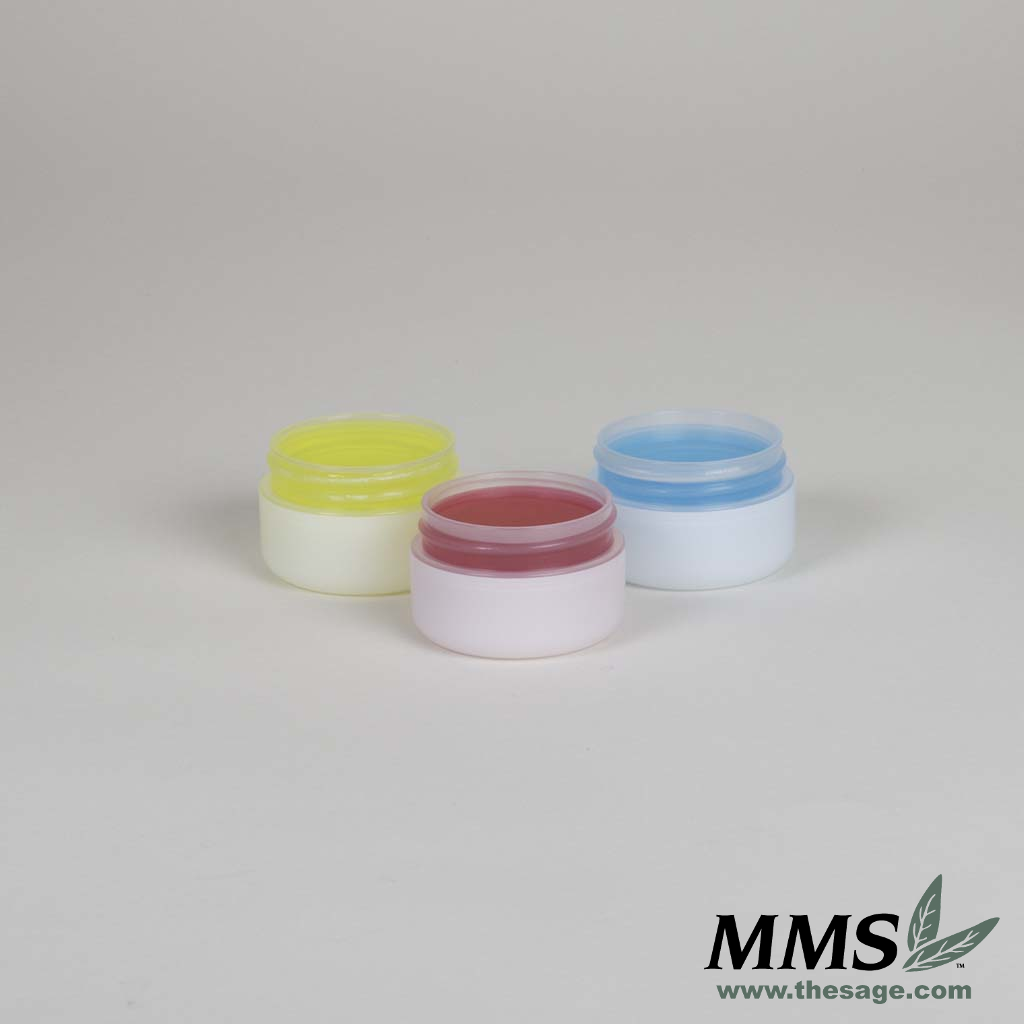 1/2 oz Round Base Jars Size 48 10 pack